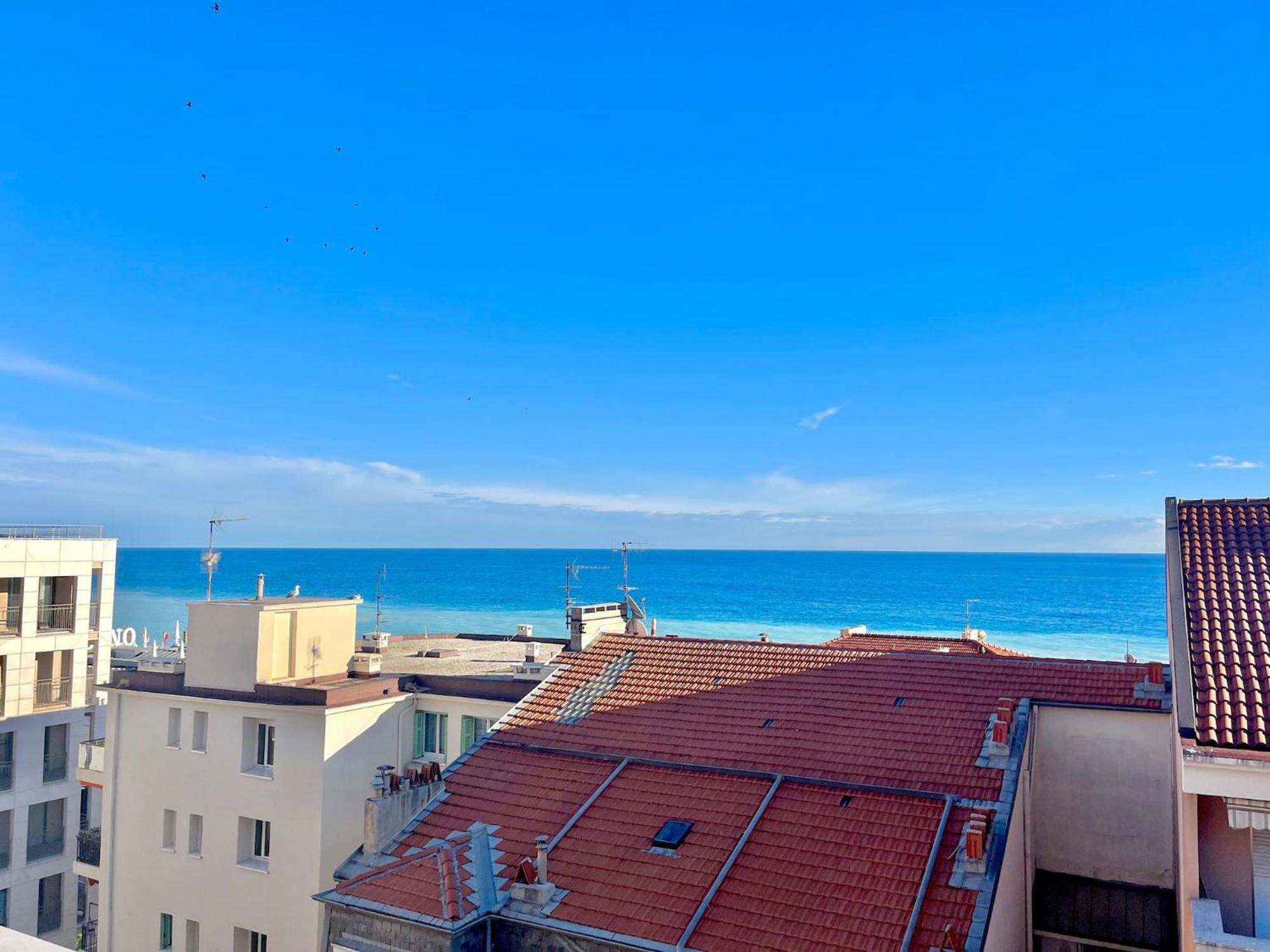 マントン"Le Rooftop Des Rivages" Immense Terrasse, Centreアパートメント エクステリア 写真